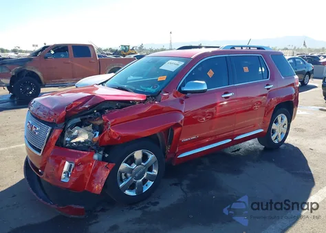2014 GMC Terrain Denali из США, поврежденный, VIN 2GKFLUE36E6347699